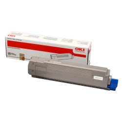 Toner Original Oki Black, 44643004, pentru C801, 7K,"44643004"