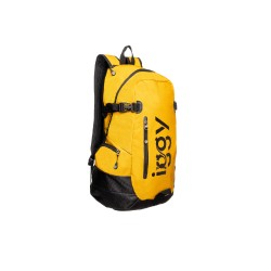 RUCSAC IGGY, 1 compartiment principal, 1 buzunar frontal, 4 buzunare laterale, nylon, 50x31x24.5cm, galben, "Adventure", 4550697