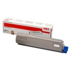 Toner Original Oki Magenta, 44643002, pentru C801, 7.3K,"44643002"