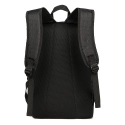 RUCSAC IGGY, 2 compartimente, 2 buzunare laterale, nylon, waterproof, 45x29x22.5cm, negru, 45506980 "Joy", "IGBP-JOY"