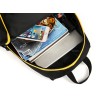 RUCSAC IGGY, 2 compartimente, 2 buzunare laterale, nylon, waterproof, 45x29x22.5cm, negru, 45506980 "Joy", "IGBP-JOY"