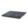 STAND GEMBIRD notebook 15.6", sita metal, fan 2x15cm, LED light, black, NBS-2F15-05"