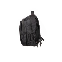 RUCSAC SPACER CHICAGO BLACK, pt. notebook de max. 17", 3 compartimente, buzunar frontal, buzunar lateral x 2,2 manere, waterproo