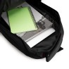 RUCSAC SPACER CHICAGO BLACK, pt. notebook de max. 17", 3 compartimente, buzunar frontal, buzunar lateral x 2,2 manere, waterproo