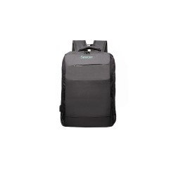 RUCSAC SPACER NEW YORK BLACK, pt. notebook de max. 17", 2 Compartiment Laptop, Compartiment Calatorie, buzunar frontal, comparti