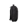 RUCSAC SPACER NEW YORK BLACK, pt. notebook de max. 17", 2 Compartiment Laptop, Compartiment Calatorie, buzunar frontal, comparti