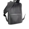 RUCSAC SPACER NEW YORK BLACK, pt. notebook de max. 17", 2 Compartiment Laptop, Compartiment Calatorie, buzunar frontal, comparti