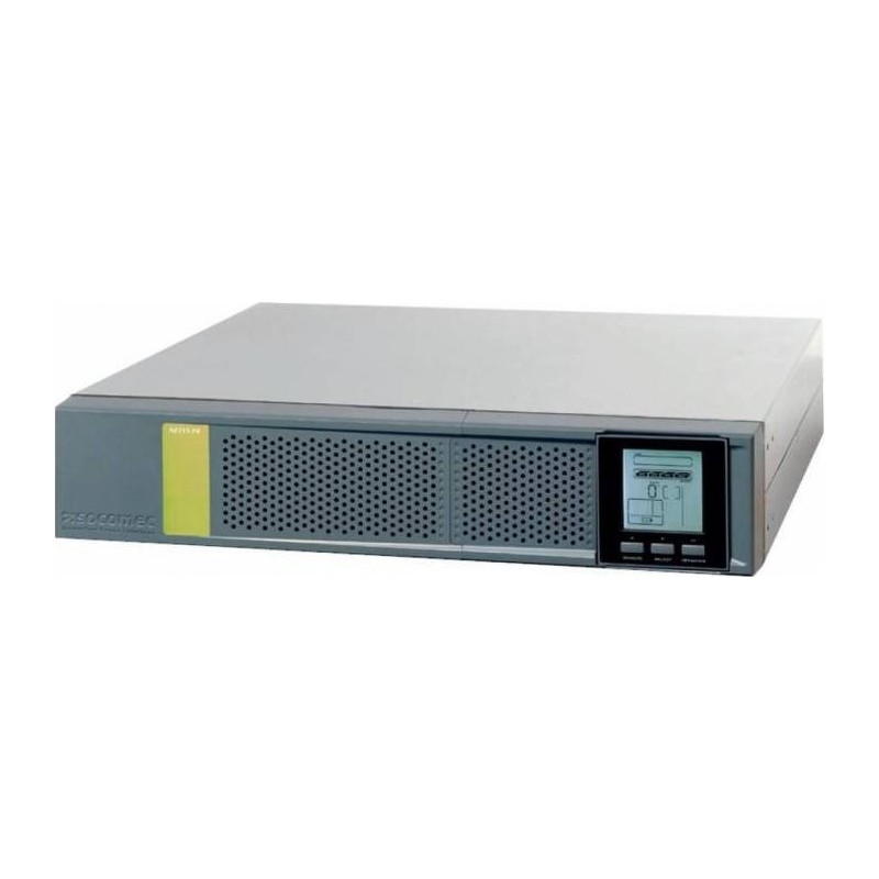 UPS SOCOMEC Line Int. cu Sinusoida Pura,rack, 1100VA/ 880W,AVR,8xIEC,LCD,2x 24V/9Ah,backup 8m,incarc. 8h,conector USB,port RS232