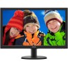 MONITOR PHILIPS 23.6", home, office, TN, Full HD (1920 x 1080), Wide, 250 cd/mp, 1 ms, VGA, DVI, HDMI, "243V5LHAB5/00" (timbru v