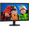 MONITOR PHILIPS 23.6", home, office, TN, Full HD (1920 x 1080), Wide, 250 cd/mp, 1 ms, VGA, DVI, HDMI, "243V5LHAB5/00" (timbru v
