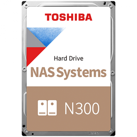 HDD TOSHIBA 6TB, N300, 7.200 rpm, buffer 256 MB, pt NAS, "HDWG460UZSVA"