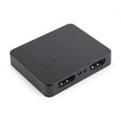 SPLITTER video GEMBIRD, split HDMI la 2 monitoare, conector 1: HDMI (M); conector 2: HDMI (M) x 2, "DSP-2PH4-03" (timbru verde 0
