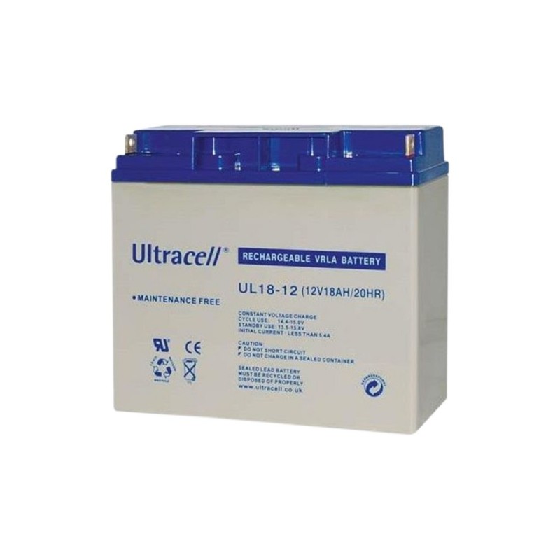 ACUMULATOR UPS ULTRACELL "UL Series - general Series" 12V 18AH "UL18-12" (timbru verde 0.5 lei)