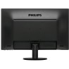 MONITOR PHILIPS 27", home, office, TN, Full HD (1920 x 1080), Wide, 300 cd/mp, 1 ms, VGA, HDMI, "273V5LHSB/00" (timbru verde 7 l