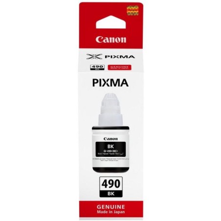 Cartus Cerneala Original Canon Black, GI-490BK, pentru G1400|G2400|G3400 , 135ml, (timbru verde 0.15 lei), "BS0663C001AA"