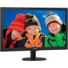 MONITOR PHILIPS 27", home, office, TN, Full HD (1920 x 1080), Wide, 300 cd/mp, 1 ms, VGA, HDMI, "273V5LHSB/00" (timbru verde 7 l