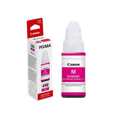 Cartus Cerneala Original Canon Magenta, Gi-490M, pentru G1400|G2400|G3400, 70ml, (timbru verde 0.15 lei), "BS0665C001AA"