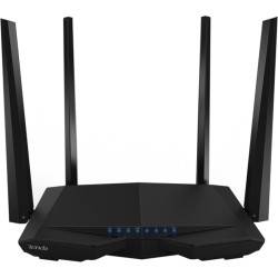 ROUTER Tenda wireless 1200Mbps, 4 porturi 10/100Mbps, 4 antene externe, Dual Band AC1200 "AC6" (timbru verde 0.8 lei)