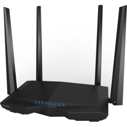 ROUTER Tenda wireless 1200Mbps, 4 porturi 10/100Mbps, 4 antene externe, Dual Band AC1200 "AC6" (timbru verde 0.8 lei)
