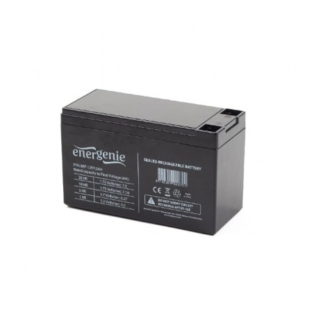 ACUMULATOR UPS GEMBIRD 12V / 7.5Ah, terminal F2(T2), dimensiune: 93x65x151mm, inaltime+terminal: 99mm, "BAT-12V7.5AH" (timbru ve