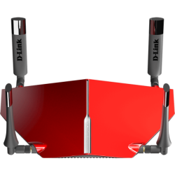 ROUTER D-LINK wireless 3150Mbps, 4 porturi Gigabit, 4 antene externe, Dual Band AC3200 (1300/600Mbps), 1xUSB3.0, 1xUSB2.0, gloss