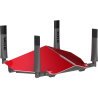 ROUTER D-LINK wireless 3150Mbps, 4 porturi Gigabit, 4 antene externe, Dual Band AC3200 (1300/600Mbps), 1xUSB3.0, 1xUSB2.0, gloss