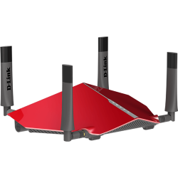 ROUTER D-LINK wireless 3150Mbps, 4 porturi Gigabit, 4 antene externe, Dual Band AC3200 (1300/600Mbps), 1xUSB3.0, 1xUSB2.0, gloss