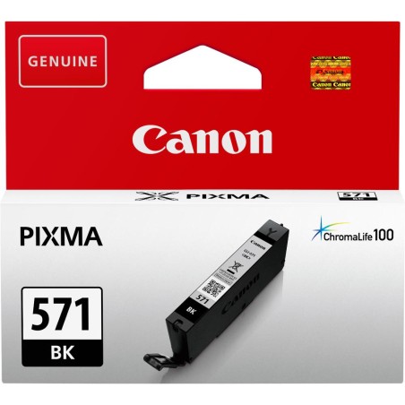 Cartus Cerneala Original Canon Black, CLI-571B, pentru Pixma MG5750|MG5751|MG6850|MG6851|MG7750|MG7751|MG7752|TS5050|TS5051|TS50