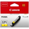Cartus Cerneala Original Canon Yellow, CLI-571Y, pentru Pixma MG5750|MG5751|MG6850|MG6851|MG7750|MG7751|MG7752|TS5050|TS5051|TS5