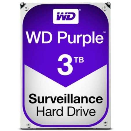 HDD WD 3 TB, Purple, 5.400 rpm, buffer 64 MB, pt. supraveghere, "WD30PURZ"