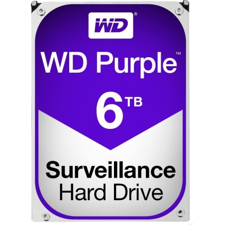 HDD WD 6 TB, Purple, 5.400 rpm, buffer 64 MB, pt. supraveghere, "WD60PURZ"