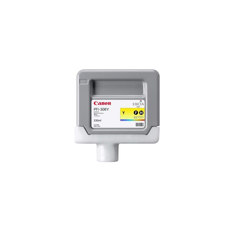 Cartus Cerneala Original Canon Black, PFI-306Y, pentru IPF 8300|8300S|8400|8400S|8400SE|9400|9400S, , (timbru verde 0.15 lei),NO