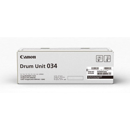 Drum Unit Original Canon Black, 034B, pentru IR C1225|C1225IF, 32.5K, (timbru verde 0.8 lei),NOPP, "CF9458B001AA"