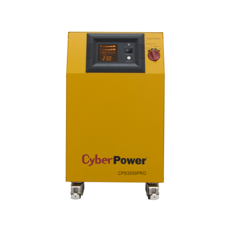 UPS  CYBER POWER EPS series 2450W (3500VA), pentru centrale termice, AVR, LCD, sinusoida pura, 2xSchuko + terminal block, "CPS35
