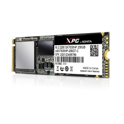 SSD ADATA, SX7000, 256 GB, M.2, PCIe Gen3.0 x4, 3D TLC Nand, R/W: 1370/820 MB/s, "ASX7000NP-256GT-C"