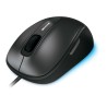 MOUSE MICROSOFT, "Comfort 4500", PC sau NB, cu fir, USB, optic, 1000 dpi, butoane/scroll 4/1, , negru, "4FD-00023" (timbru verde