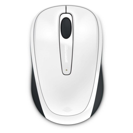MOUSE MICROSOFT, "MOBILE 3500", PC sau NB, wireless, 2.4GHz, optic, 1000 dpi, butoane/scroll 3/1, , alb, "GMF-00196" (timbru ver