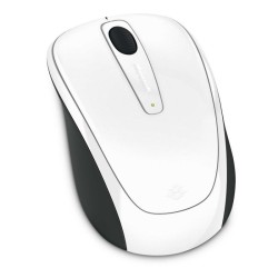 MOUSE MICROSOFT, "MOBILE 3500", PC sau NB, wireless, 2.4GHz, optic, 1000 dpi, butoane/scroll 3/1, , alb, "GMF-00196" (timbru ver