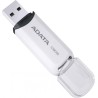 MEMORIE USB 2.0 ADATA 32 GB, cu capac, carcasa plastic, alb, "AC906-32G-RWH" (timbru verde 0.03 lei)