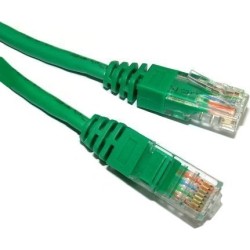 PATCH CORD UTP SPACER Cat5e, cupru-aluminiu, 0.5 m, verde, AWG26, "SP-PT-CAT5-0.5M-G" (timbru verde 0.08 lei)