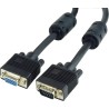 CABLU video GEMBIRD, adaptor VGA (T) la VGA (M), 3m, dublu ecranat, negru, "CC-PPVGAX-10-B" (timbru verde 0.8 lei)