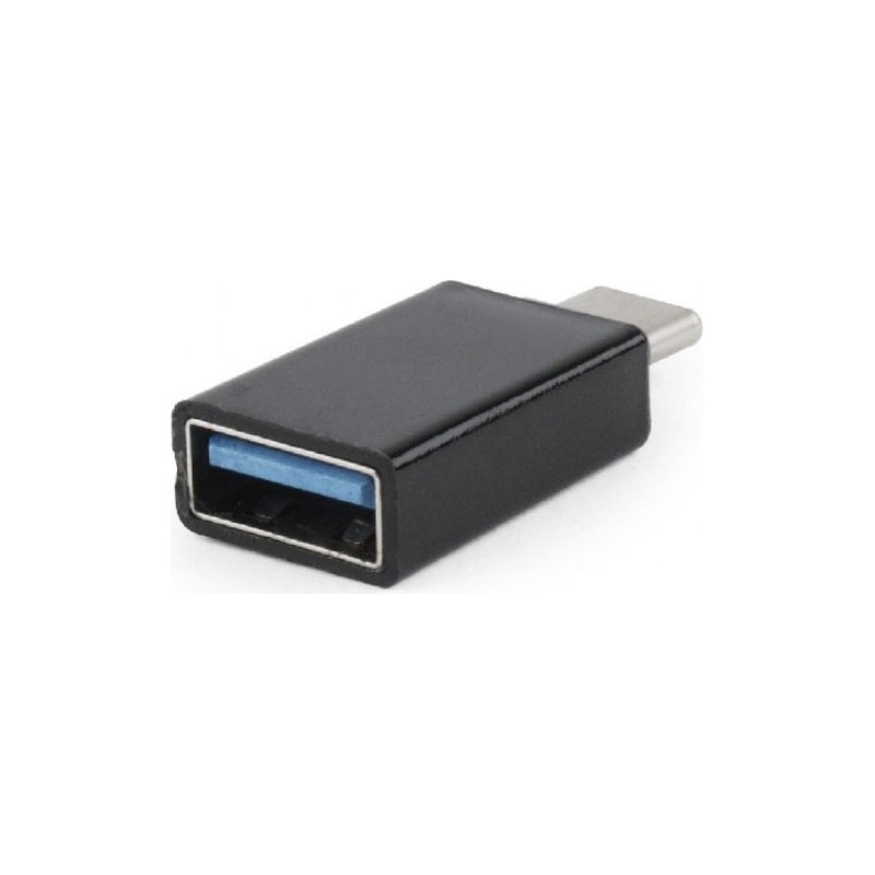 ADAPTOR GEMBIRD, pt. smartphone, USB 3.0 Type-C (T) la USB 3.0 (M), negru, "A-USB3-CMAF-01" (timbru verde 0.08 lei)