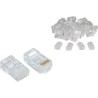 MUFA RJ-45 GEMBIRD pt. cablu UTP, Cat5e, RJ-45 (T), plastic, 50 buc, "LC-8P8C-001/50"
