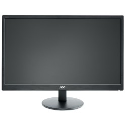 MONITOR AOC 23.6", home, office, MVA, Full HD (1920 x 1080), Wide, 250 cd/mp, 5 ms, VGA, DVI, "M2470SWDA2" (timbru verde 7 lei)