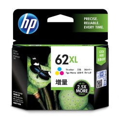Cartus Cerneala Original HP Color, nr.62XL, pentru Envy 5640 AIO| OfficeJet 200 Mobile| OfficeJet 250 Mobile AIO, 415, (timbru v