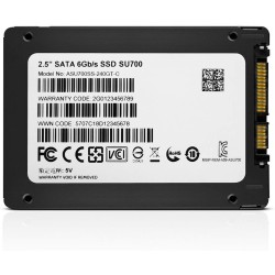 SSD ADATA, Ultimate SU700, 240 GB, 2.5 inch, S-ATA 3, 3D TLC Nand, R/W: 560/520 MB/s, "ASU700SS-240GT-C"