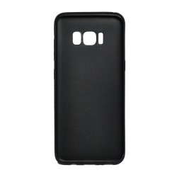 Husa Samsung S8 Spacer, negru, grosime 1 mm, material flexibil TPU, ColorFull Matt Ultra negru "SPT-MUT-SA.S8"