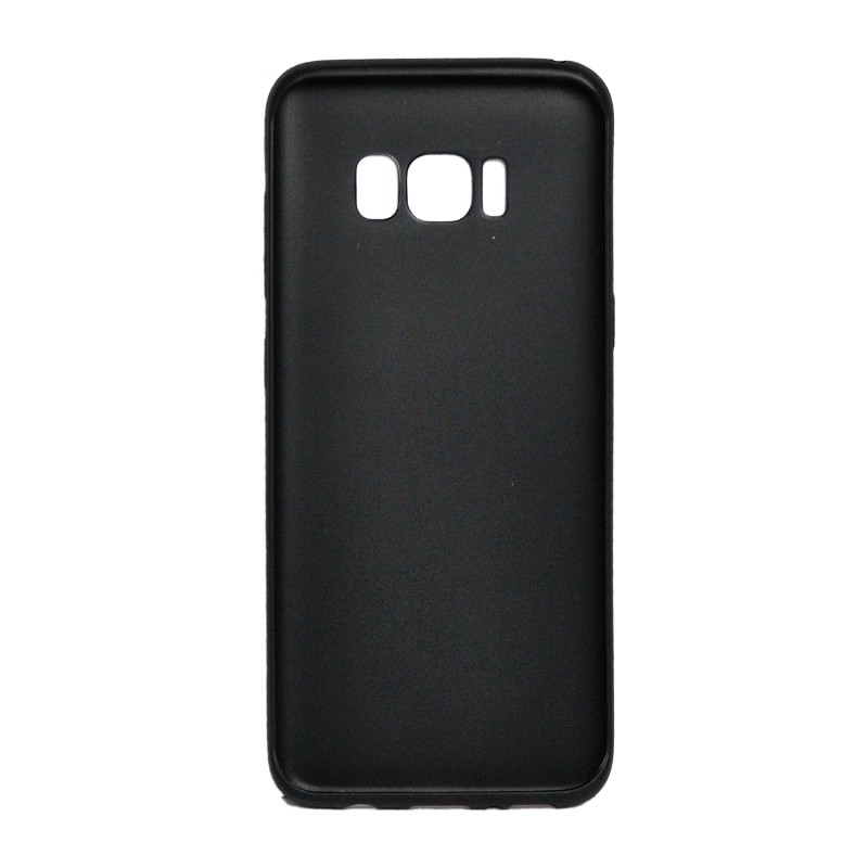 Husa Samsung S8 Spacer, negru, grosime 1 mm, material flexibil TPU, ColorFull Matt Ultra negru "SPT-MUT-SA.S8"