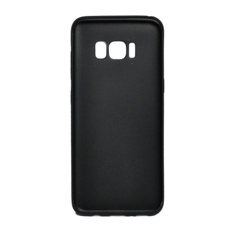 Husa Samsung S8 Spacer, negru, grosime 1 mm, material flexibil TPU, ColorFull Matt Ultra negru "SPT-MUT-SA.S8"