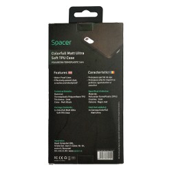 Husa Samsung J7 2017 Spacer, negru, grosime 1 mm, material flexibil TPU, ColorFull Matt Ultra negru "SPT-MUT-SA.J72017"